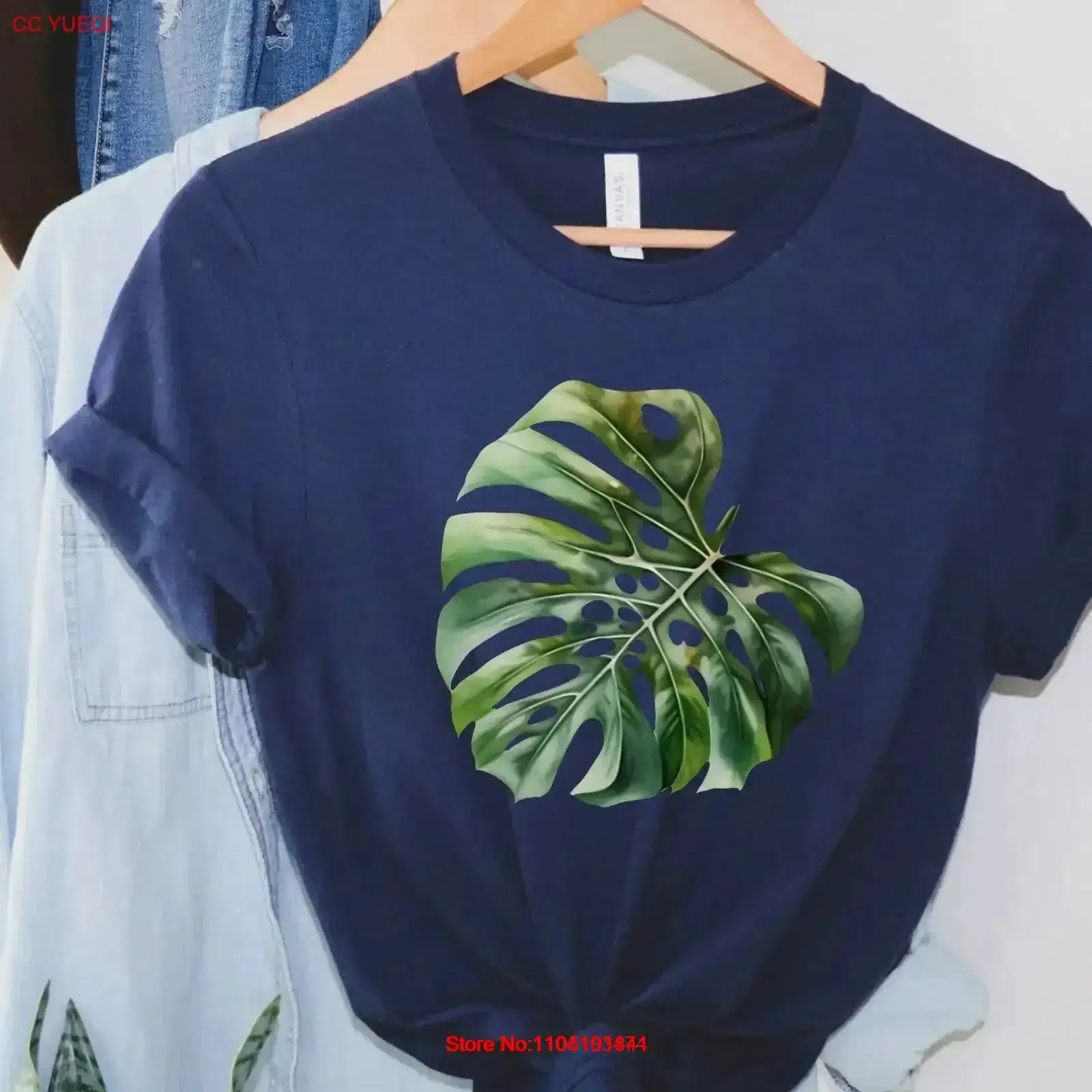 Plant Parenthood - 식물로 만든 티셔츠 Monstera Parenthood Pot