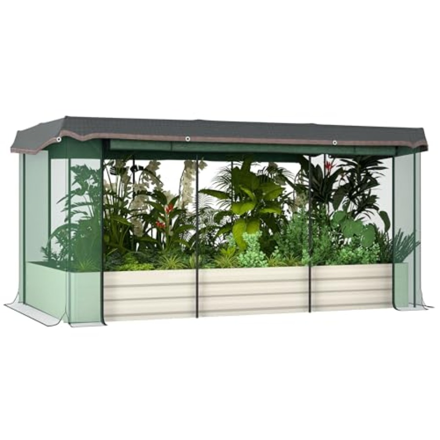Plants X - 7.3 x 3.4 x 1피트 아연