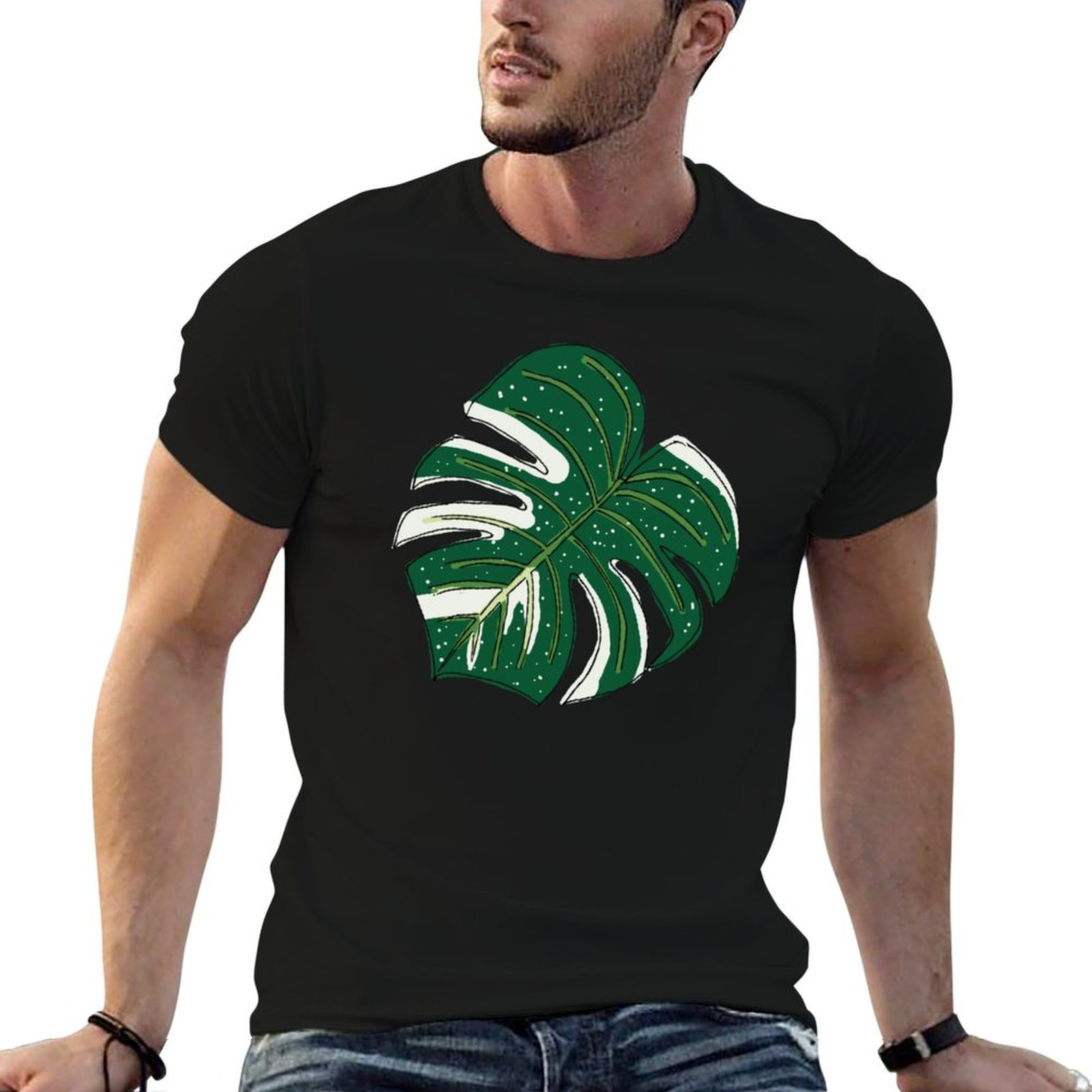 Monstera Thai Constellation - Monstera Thai Constellation 티셔츠 경량 하이킹