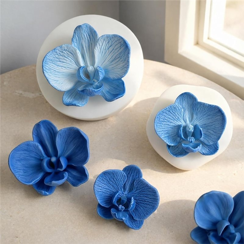 ABKP-포장마초 초콜릿 캔디 케이크 에폭시 수지 몰드 - Orchid Phalaenopsis 리뷰 및 가격
