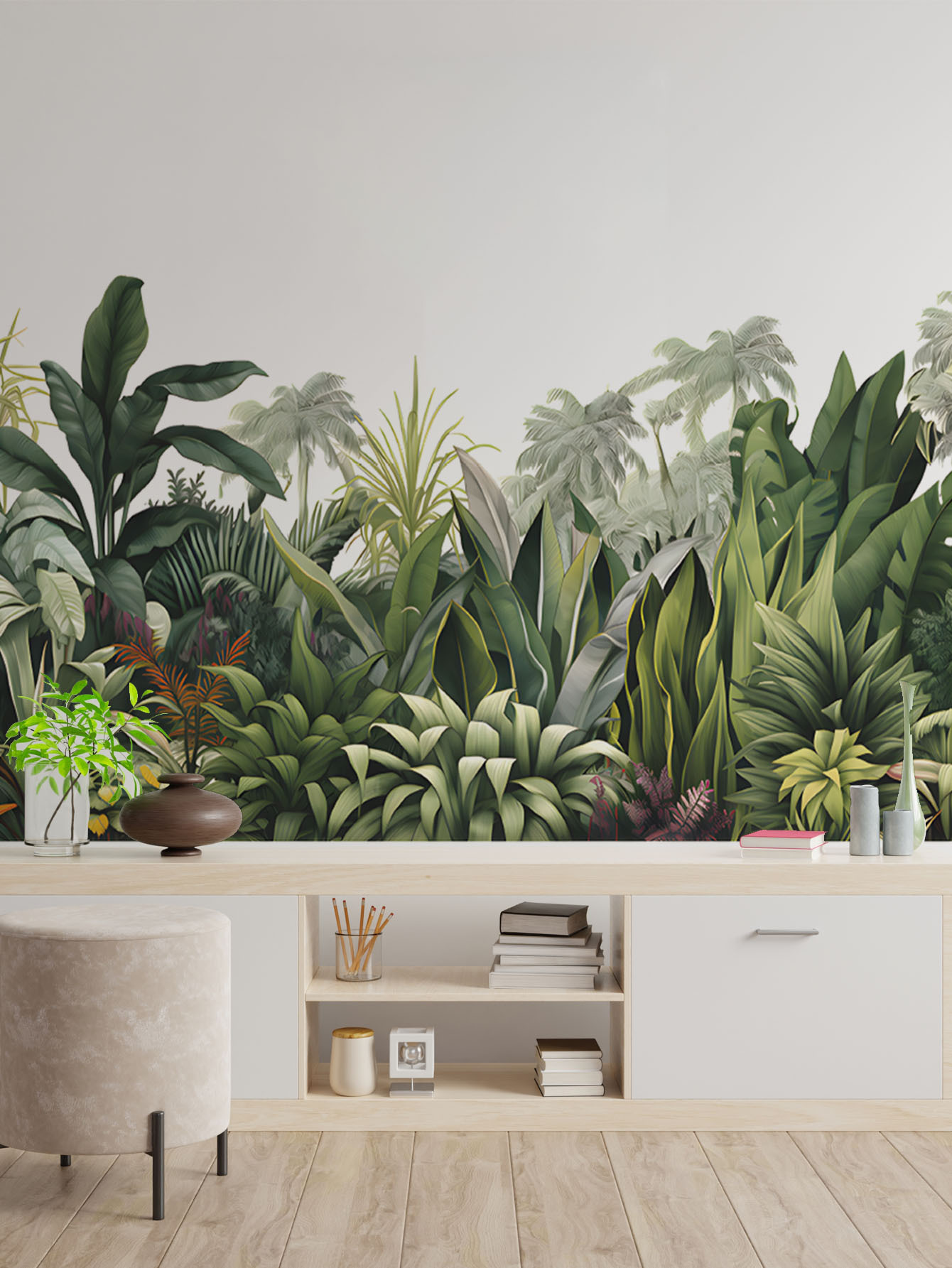 열대 녹색 식물 벽 스티커 2개, 녹색 잎 벽 데칼 붙 - Monstera Thai Constellation 리뷰 및 가격