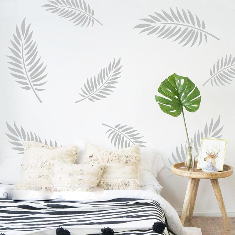 36Pcs Boho 잎 식물 고사리 벽 스티커 열 대  - Monstera Thai Constellation 리뷰 및 가격